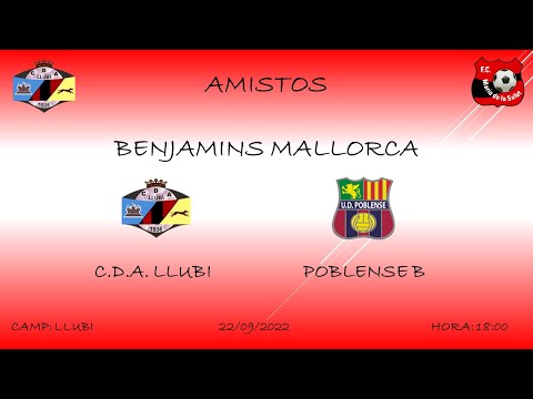 AMISTOS TEMPORADA 22-23 - C.D.A LLUBI - POBLENSE B (Video complet)