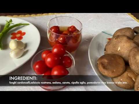 TAGLIATELLE CARDONCELLI E SALSICCIA