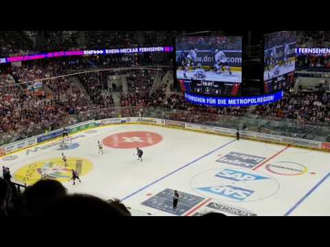 Adler Mannheim - Eisbären Berlin 1-2 (21.03.2017) - Tor von Mannheim