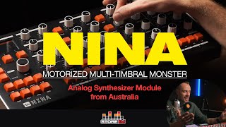 Video thumbnail for Melbourne Instruments NINA: The Motorized Future of Multi-Timbral Synths is Here! by Store DJ