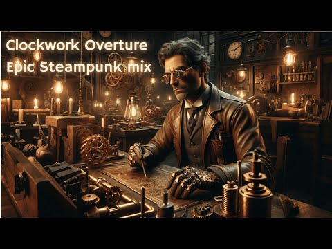 Clockwork Overture | Epic Steampunk Music | Victorian era | Immersive Soundtrack for Inventors
