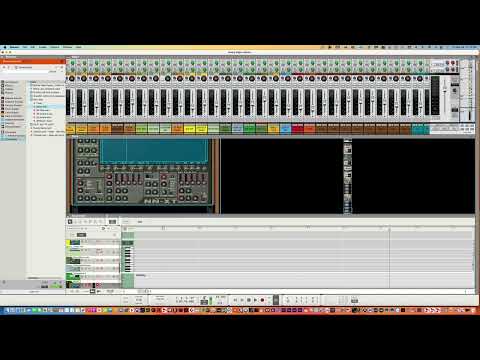 NNXT Sampler in Reason Lay Sample Sound Across Keyboard Change Different Pitches
