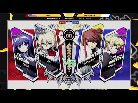 BnB 10 BBTAG - pzpoy Vs. Antiquarian - BlazBlue: Cross Tag Battle Losers Finals