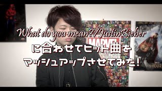 【マッシュアップ】What do you mean?に乗せてヒット曲を歌ってみた