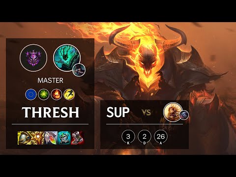 Thresh Support vs Leona - EUW Master Patch 11.10