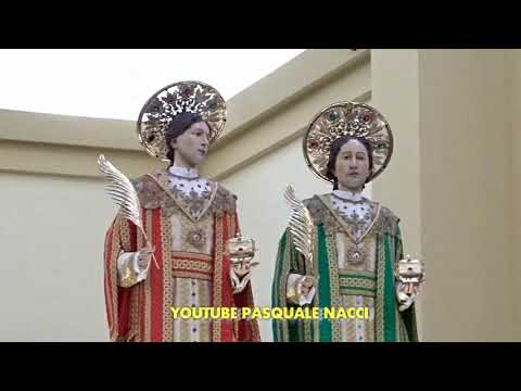 DISCESA DELLE IMMAGINI DEI SS.MEDICI NEL SANTUARIO DI BITONTO 26/06/2022 (P.NACCI)