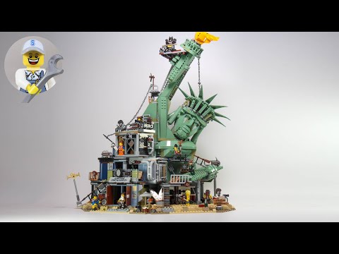 Lego Movie 2 70840 Welcome to Apocalypseburg 3/3 speed build stop motion
