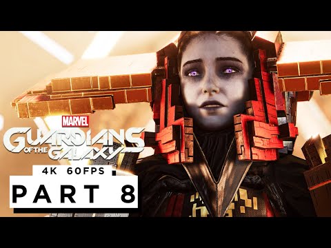 MARVEL'S GUARDIANS OF THE GALAXY Walkthrough Gameplay Part 8 - (4K 60FPS) RTX 3090 - No Commentary