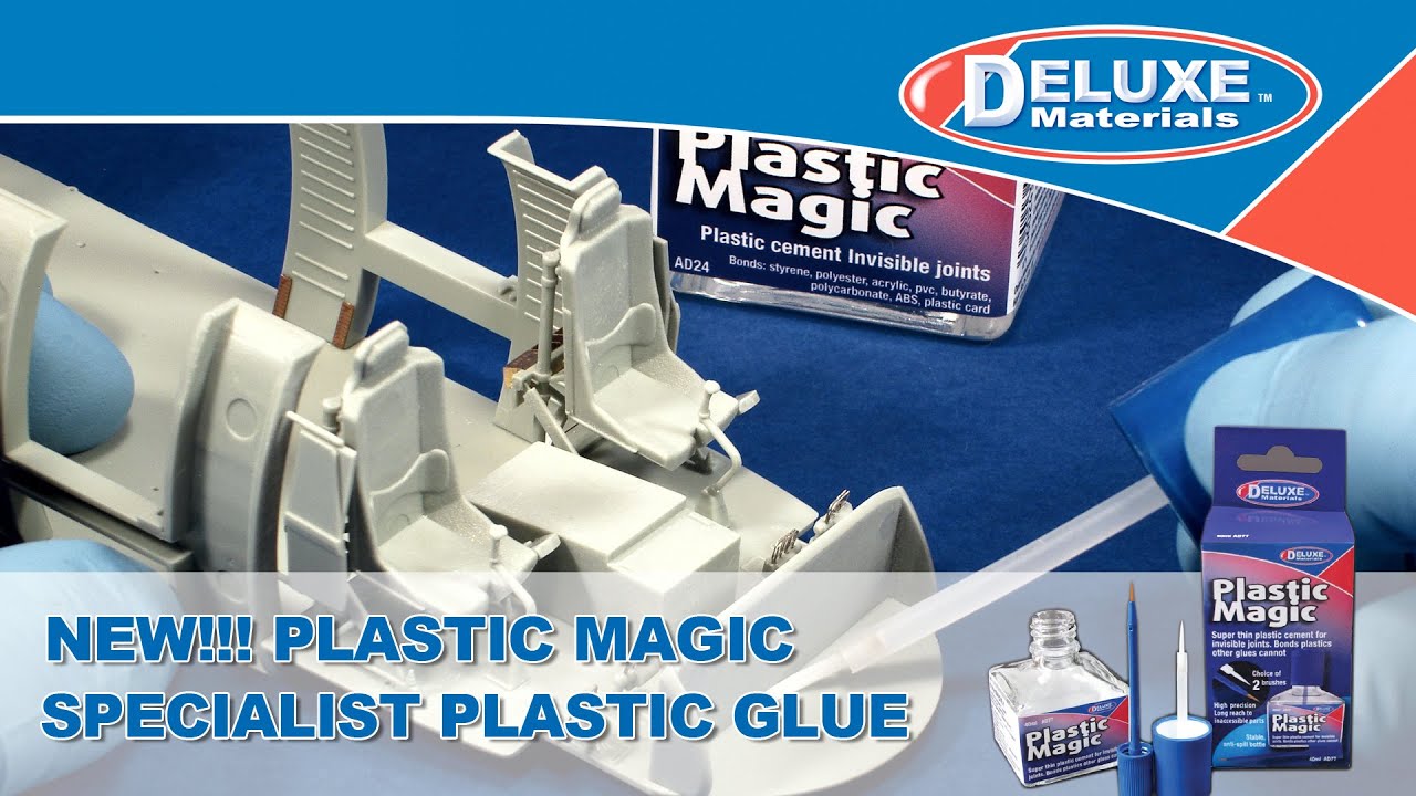 Plastic Magic bezbarvé lepidlo na plasty 40ml