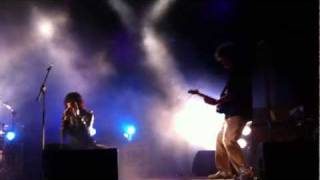 MASSIMO ZAMBONI ex CCCP CSI  e ANGELA BARALDI Cagliari settembre 2011  TU MENTI