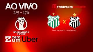 UberLÂNDIA x OPERÁRIO-MS - BRASILEIRÃO SÉRIE D 2026 - AO VIVO E COM IMAGENS -02.05.26
