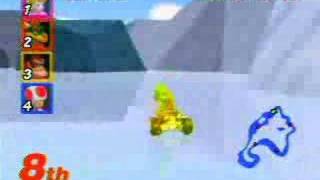 Myles ~ Mario Kart 64 - Over The Sherbet Land Rock