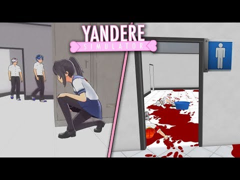 ENTRARE DI NASCOSTO NEL BAGNO DEI MASCHI - Yandere Simulator