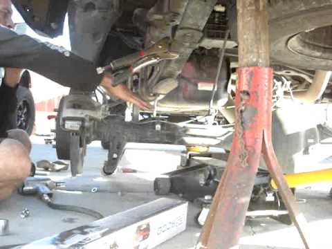 2011 Toyota Tundra rear lift install