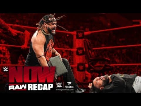 Roman Reigns finds himself in another Tongan Death Grip | Raw Recap: WWE Now