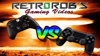 XBox One VS PS4 Controller Battle: FIGHT!