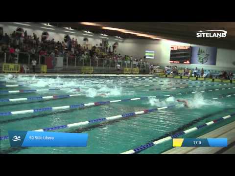 Serie 25 dei 50 Stile Libero  Assoluti Maschi Master - Campionati Regionali Master 2015 VENETO e FR