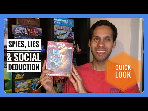 The Resistance is the best social deduction game! [Quick Look]