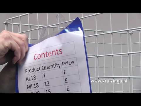 Documenthouders documenthouder A4 magnetisch liggend