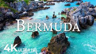 FLYING OVER BERMUDA (4K UHD) – Soothing Music Along With Beautiful Nat