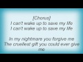 Richard Thompson - I Can't Wake Up To Save My Life Lyrics