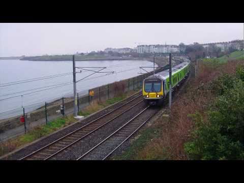 Irish Rail 29000 Class DMU Commuter Train - Salthill & Monkstown station, Dublin