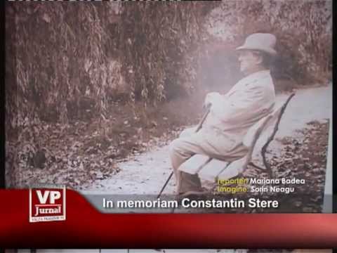 In memoriam Constantin Stere
