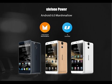 Ulefone Power Smartphone First Look - 64bit Octa Core 3GB 6050mAh Touch ID