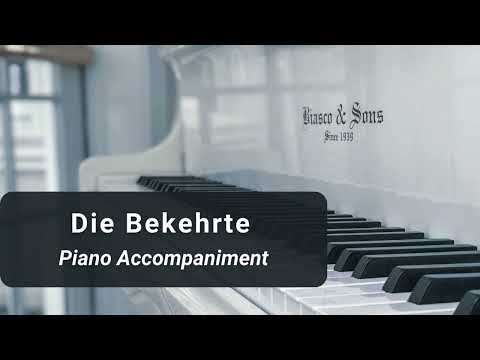 Die Bekehrte by Hugo Wolf - piano accompaniment