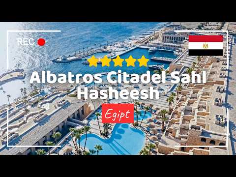 ALBATROS CITADEL SAHL HASHEESH 5*  🇪🇬☀️ HURGHADA, LUKSUSOWY HOTEL W EGIPCIE 🌊💛 #egipt #hurghada