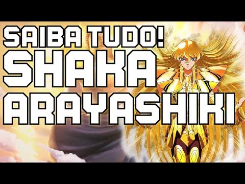 ARAYASHIKI SHAKA O CAVALEIRO MAIS FORTE DOS OUROS - SAINT SEIYA AWAKENING