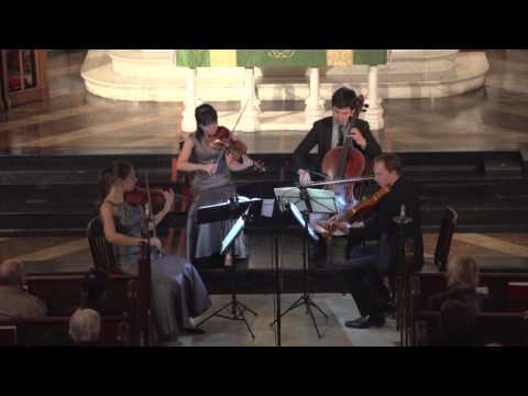 Attacca Quartet plays Ravel String Quartet -- Second Movement