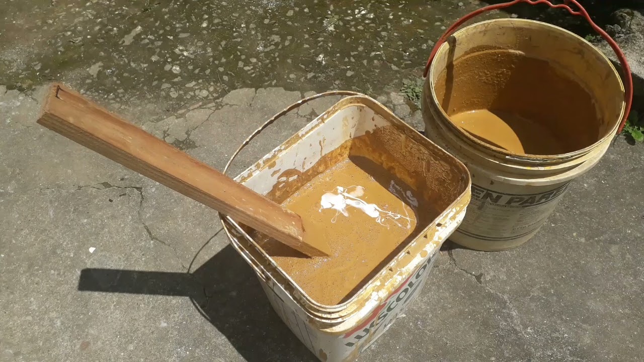 tinta de terra fácil e prático é muito econômico