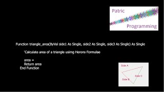 Download the video "Visual Basic Functions in VB.Net tutorial and example - Patric Programming"