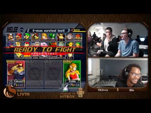 We Livin' IV - Top 16//Grands ft. Captain Faceroll (Sheik) VS Zeo (Falcon)