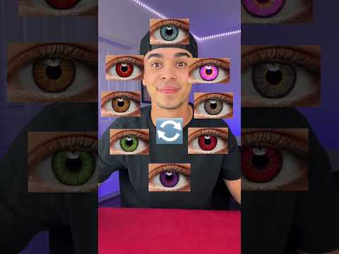 Your eyes will change color!