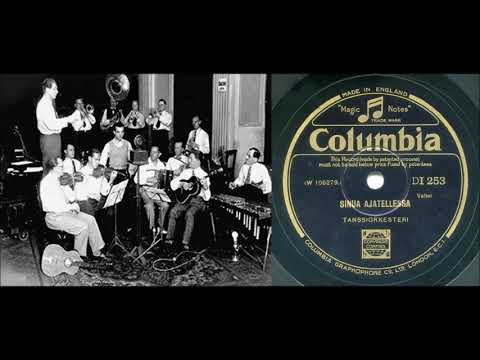 SINUA AJATELLESSA (SOGNATI ME), Tanssiorkesteri (Nullo Romanin orkesteri) tammikuussa 1926