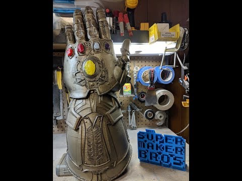Infinity Gaunlet 3d printed