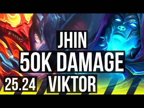 JHIN & Neeko vs VIKTOR & Karma (ADC) | Good KDA: 23/1/16, 50K damage | EUW Grandmaster | 25.24