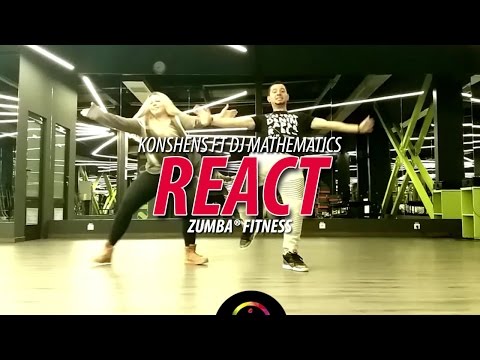 React - Konshens ft Dj Mathematics | Zumba Fitness Choreo