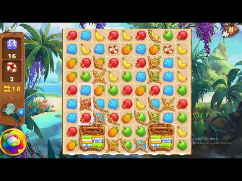 Tropical Forest Match 3 Story Level 60