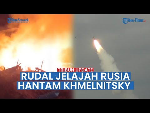 🔴 BALAS DENDAM, Rudal Jelajah Rusia Gempur Pangkalan Udara Ukraina di Starokonstantinov Khmelnitsky