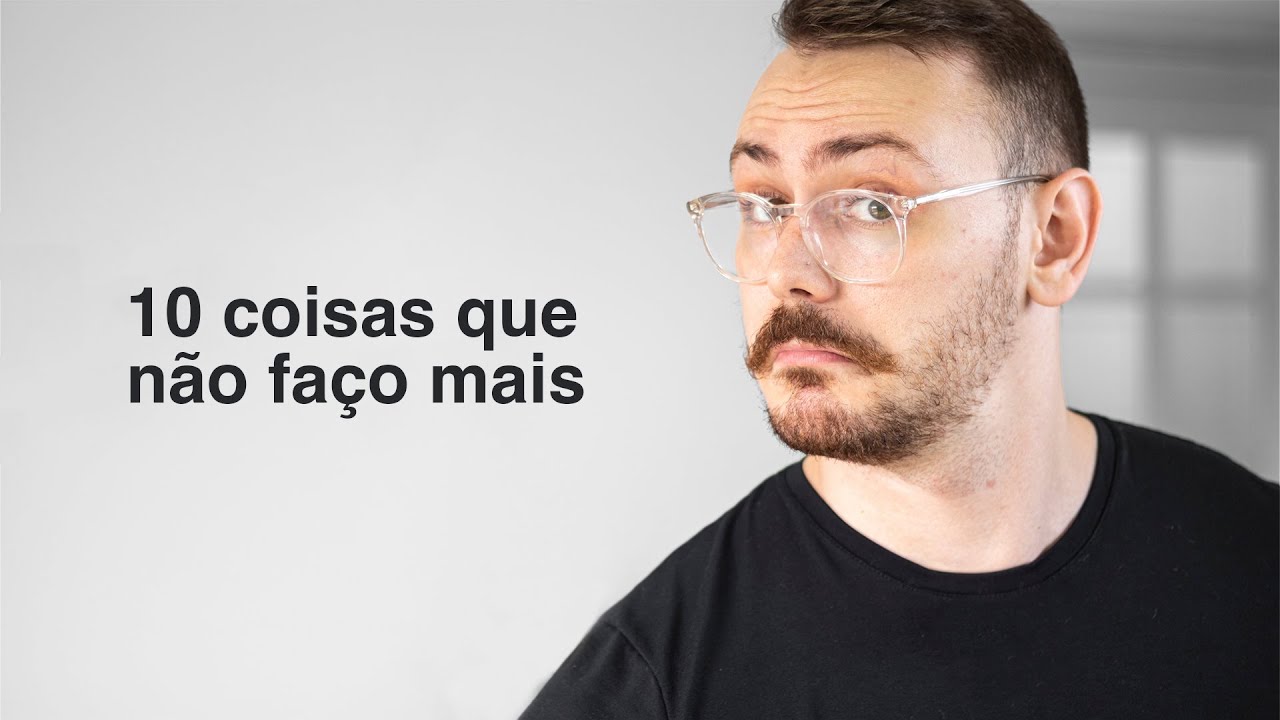 10 Coisas Que Eu Não Faço Mais nos Finais de Ano.