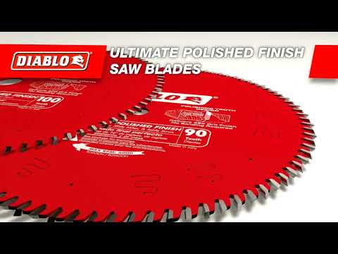 Diablo Power Tools | Ultimate Polished Finish Saw Blades