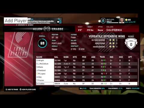 NBA 2K15 Knicks MyGM Ep 2....I cant do it.