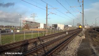 preview picture of video 'Diverse reizigerstreinen te Breukelen 4 januari 2015'