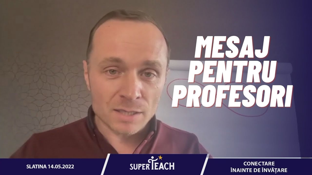 Mesaj Pentru Profesori
