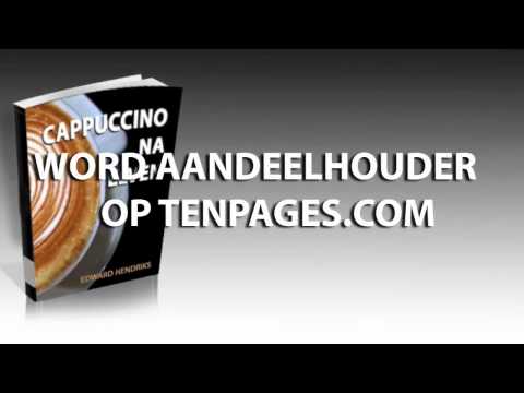 Cappuccino na elven - Trailer voor mijn manuscript op TenPages.com