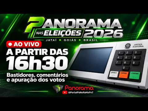 AO VIVO | ELEIÇÕES 2026 — APURAÇÃO, RESULTADOS E NOTÍCIAS