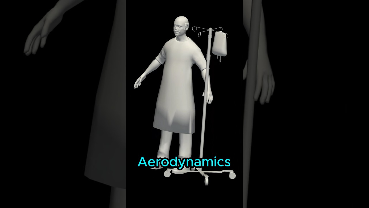 Aerodynamics Of A Hospital Patient